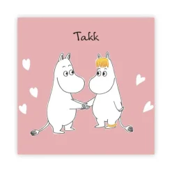 Mummi kort dobbelt Takk