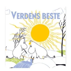 Mummi kort dobbelt Verdens beste hvit