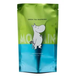 Mummi refill Mummitrollet grønn te bringebær 100g