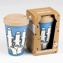 Mummi reisekopp 45 cl Hattifnattene tetid blå