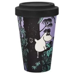 Mummi reisekopp 45 cl Mummitroll jungel lilla