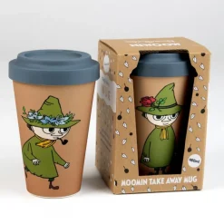 Mummi reisekopp 45 cl Snusmumrikken på eventyr brun