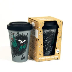 Mummi reisekopp 45 cl Stinky på rømmen grå