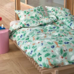 Mummi sengesett 140x200 cm blomsterhage