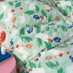 Mummi sengesett 140x200 cm blomsterhage