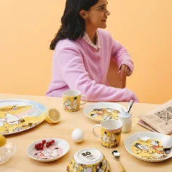 Mummi serveringsbrett 35 cm Familietid 80 år