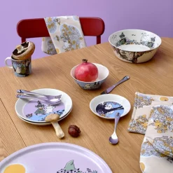 Mummi serveringsskål 23 cm Venner for alltid 80 år