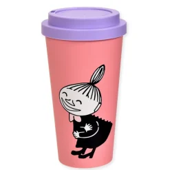 Mummi take away kopp 45 cl leende Lille My bærrød