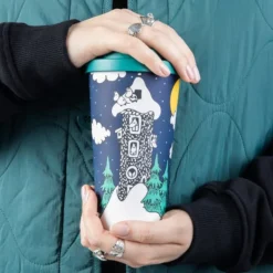 Mummi take away krus 45 cl mummihuset marineblå