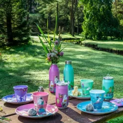 Mummi tallerken 22,5 cm moomin playing on the beach