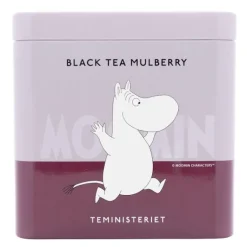 Mummi teboks Mummitrollet svart te morbær 250g