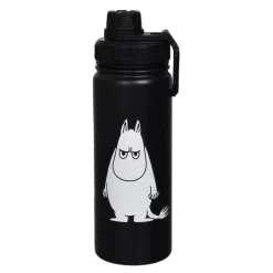 Mummi termoflaske 0,55L Mummitroll sint svart