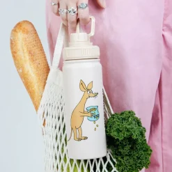 Mummi termoflaske 0,55L Sniff beige