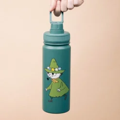 Mummi termoflaske 0,55L Snusmumrikken grønn