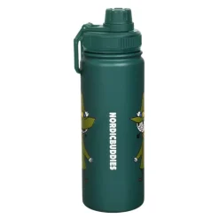 Mummi termoflaske 0,55L Snusmumrikken grønn