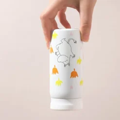 Mummi termokopp 20 cl blomster hvit