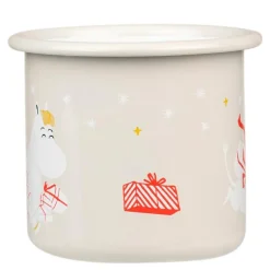 Mummikopp Emalje 37 cl gaver grå