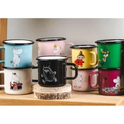 Mummikopp Emalje 25 cl Mummitrollet blå