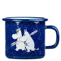 Mummikopp Emalje 25 cl sjømenn blå