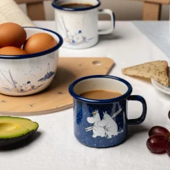 Mummikopp Emalje 25 cl sjømenn blå