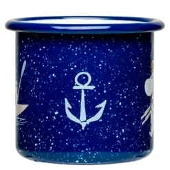 Mummikopp Emalje 25 cl sjømenn blå