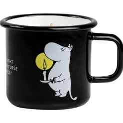 Mummikopp Emalje m/lys Amnesty 37 cl svart