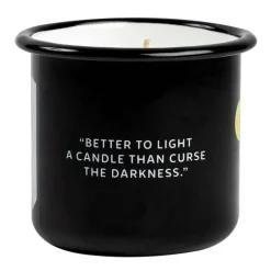 Mummikopp Emalje m/lys Amnesty 37 cl svart