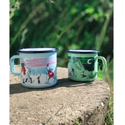 Mummikopp Emalje Norsk Sommer 25 cl grøn