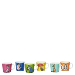 Mummikopp Mini 3 cm Klassikere 6 stk