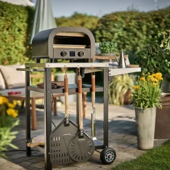 Napo børste til pizzastein natur