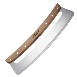 Napo pizzakutter 35 cm natur/børstet