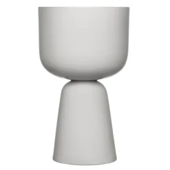 Nappula blomsterpotte 26x15,5 cm lysgrå