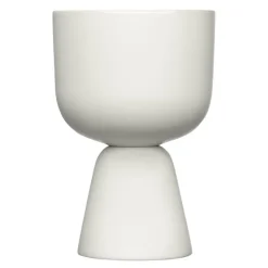 Nappula blomsterpotte 19x12,5 cm hvit