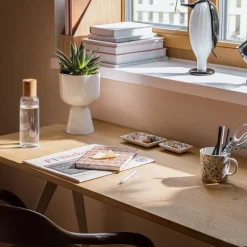 Nappula blomsterpotte 19x12,5 cm hvit