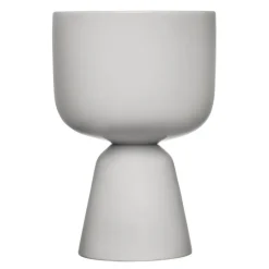 Nappula blomsterpotte 23x15,5 cm lysgrå