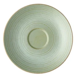 Nature cappuccino-skål leaf