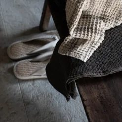 Nella håndkle vaflet 50x70 cm taupe