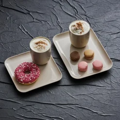 Nemo tallerken 17x24,5 cm sand