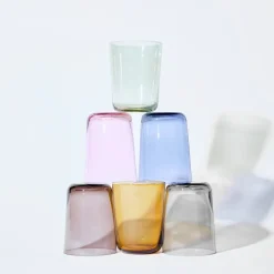 New York vannglass 34 cl 2 stk sapphire