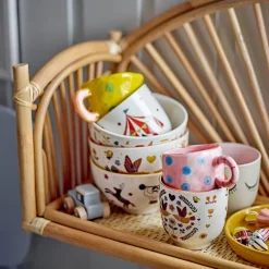 Nini krus 10 cl rosa/blå/rød