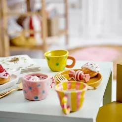 Nini krus 10 cl rosa/blå/rød