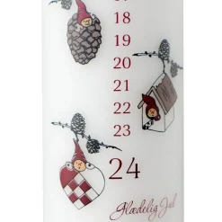 Nisserik adventslys 25 cm