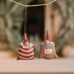 Nisserikker 2023 julepynt 6 cm