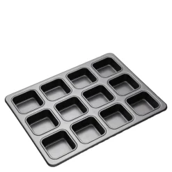 Non-stick bakeform for 12 stk brownies