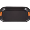 Non-stick bakeplate lav 31x28 cm black