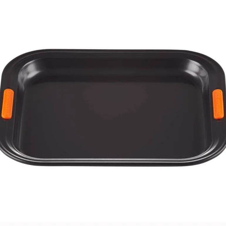 Non-stick bakeplate lav 31x28 cm black