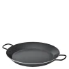 Nonstick paellapanne 38 cm svart