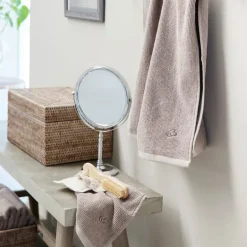 Norah oppbevaringsboks m/lokk 30x22 cm natur