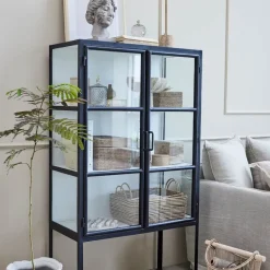 Norah oppbevaringsboks m/lokk 30x22 cm natur