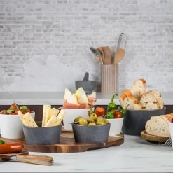 Nord tacosett 7 skåler natur/hvit